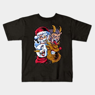 selfie with santa Kids T-Shirt